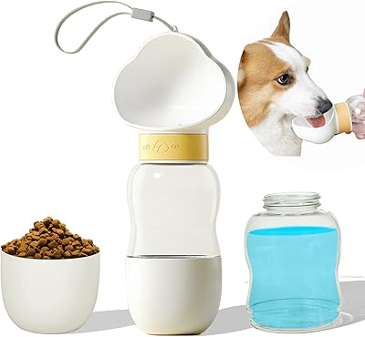 Bouteille d'eau pour chien 12 oz + 7 oz boisson et alimentation. En tant que boutique en ligne généraliste de confiance en Côte d'Ivoire, DIAYTAR COTE D'IVOIRE est déterminée à offrir une expérience d'achat exceptionnelle à ses clients. Nous proposons une sélection extensive de produits, allant des produits alimentaires aux accessoires de beauté, en passant par les produits électroniques et les vêtements. Notre site web est conçu pour être convivial et facile à utiliser, garantissant une navigation agréable pour nos clients.