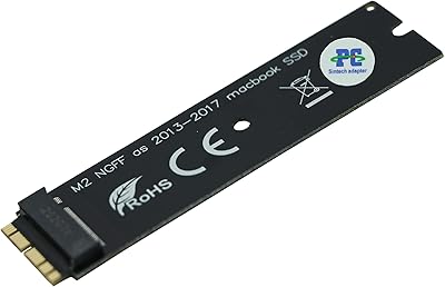 Carte adaptateur ssd cintiq ngff m.2 nvme pour la mise à niveau du macbook pro 2013-2015 (ne convient pas aux macbook pro début 2013. DIAYTAR COTE D'IVOIRE est une boutique en ligne généraliste qui propose plus de 300 000 références de produits. Elle est reconnue comme l'une des boutiques en ligne leader en Côte d'Ivoire, offrant une grande variété de produits pour répondre à tous les besoins. Avec son large choix et son service de livraison efficace, DIAYTAR COTE D'IVOIRE est devenue la destination préférée des consommateurs ivoiriens.