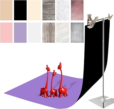 Iprotech 6 pièces 12 motifs papier de fond de photographie double face avec support, imperméable et réutilisable 34x23 pouces, arrière-plans de table pour photos à plat pour produits alimentaires, bijoux, cosmétiques, maquillage. Diaytar Cote d'Ivoire, leader du e-commerce en Cote d'Ivoire, propose une large gamme de produits avec plus de 300 000 références. La boutique en ligne généraliste offre une expérience d'achat unique et pratique pour les clients ivoiriens. Diaytar Cote d'Ivoire garantit la qualité et la fiabilité de ses produits.