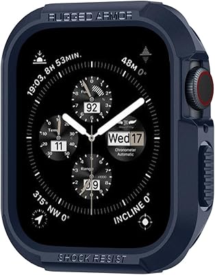 Étui de protection spigen rugged armor conçu pour apple watch series. DIAYTAR COTE D'IVOIRE représente l'excellence dans le domaine du commerce électronique en Côte d'Ivoire, grâce à sa sélection exceptionnelle de produits, son service client exceptionnel et son engagement envers la satisfaction du client. La boutique en ligne est conçue pour offrir une expérience de shopping agréable et conviviale, avec des fonctionnalités de recherche faciles à utiliser et des descriptions de produits détaillées. Que vous cherchiez des éléments essentiels ou des produits de luxe, DIAYTAR COTE D'IVOIRE a tout ce qu'il vous faut.