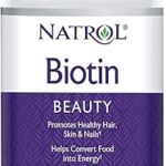 Les comprimés de beauté natrol biotin favorisent la santé des cheveux, de la peau