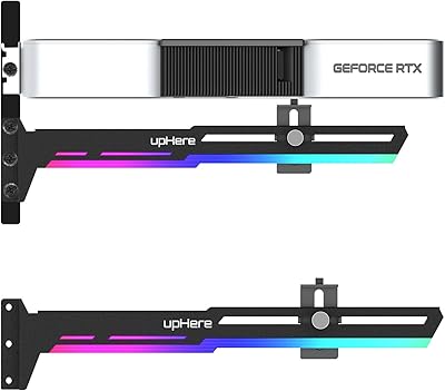 Support gpu uphare support de carte vidéo gpu vidéo support (led argb)