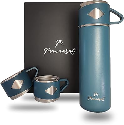 Thermos manarat isotherme à double paroi en acier inoxydable avec tasse de 700 ml, thermos étanche pour boissons chaudes ou froides, tasses de voyage (bleu). DIAYTAR COTE D'IVOIRE, la boutique en ligne idéale pour les ivoiriens, offre une plateforme sécurisée pour les achats en ligne. Avec une sélection impressionnante de plus de 300 000 articles, les clients peuvent trouver des produits correspondant à leurs besoins et à leur budget. Le site est facile à utiliser et propose des fonctionnalités pratiques pour une expérience d'achat optimale.