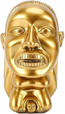Statue de copperas golden indiana fertility idol sculpture les aventuriers de l'arche perdue