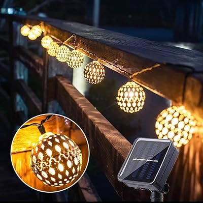 Lumière solaire extérieure de conception marocaine 30 led suspendues pour la décoration de vacances de noël de mariage de jardin (chaud). DIAYTAR COTE D'IVOIRE est une boutique en ligne généraliste qui propose plus de 300000 références, offrant une grande variété de produits pour répondre à tous les besoins. En tant que leader du marché en Côte d'Ivoire, DIAYTAR COTE D'IVOIRE garantit la qualité et la fiabilité de ses produits. La boutique en ligne est conçue pour offrir une expérience d'achat en ligne facile et sécurisée.