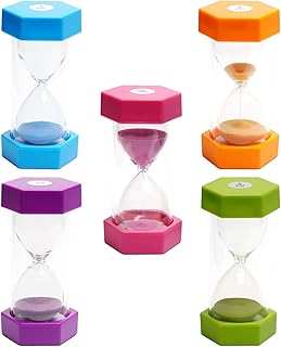 Paquet de 5 sablier coloré 1 3 5 10 30 minutes pour jouets et salle. DIAYTAR COTE D'IVOIRE, leader de la vente en ligne en Côte d'Ivoire, est ravi de vous accueillir sur son site web. Avec plus de 300 000 produits à disposition, nous sommes convaincus que vous trouverez tout ce dont vous avez besoin. Notre équipe est à votre disposition pour vous aider et vous assurer une expérience d'achat en ligne inoubliable.