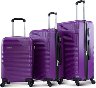Ensemble de 3 bagages à roulettes légers en abs avec serrure pour hommes et femmes. Avec plus de 300000 références, DIAYTAR COTE D'IVOIRE est l'une des boutiques en ligne les plus fournies de Côte d'Ivoire. Elle propose une gamme variée de produits de marques renommées et elle est réputée pour ses prix compétitifs et sa livraison rapide.