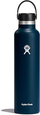 Flacon hydro à bouche standard de 680,4 ml avec couvercle flexible ou bouteille d'eau isolée avec couvercle en paille flexible indigo. DIAYTAR COTE D'IVOIRE est une boutique en ligne généraliste qui propose plus de 300 000 références de produits divers. Elle est reconnue comme l'un des leaders du marché en Côte d'Ivoire. Avec une offre aussi variée, elle répond aux besoins de la plupart des consommateurs locaux.