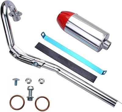 Ensemble silencieux de tuyau d'échappement 28 mm chinois 70cc 110cc 125cc dirt bike