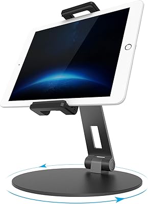 Support de tablette réglable obergo support rotatif pour ipad pour mobiles