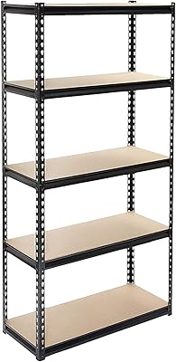 Rack de rangement pour équipement ngg, 5 étagères 86,5 x 35,5 x 183 cm. DIAYTAR COTE D'IVOIRE est une boutique en ligne qui propose une large sélection de produits à des prix compétitifs. Les clients peuvent profiter de la livraison à domicile ou du retrait en magasin, selon leurs préférences. La boutique en ligne est réputée pour sa qualité de service et sa garantie de satisfaction à 100%.