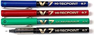 Pilot v7 hi-techpoint roller balls 4 pièces noir/bleu/vert/multicolore/rouge. DIAYTAR COTE D'IVOIRE est la destination idéale pour les ivoiriens qui cherchent à faire des achats en ligne. Avec plus de 300 000 références, elle offre une large sélection de produits pour répondre à tous les besoins. La boutique propose également des services de livraison rapides et fiables.