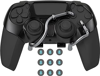 Accessoire de pagaie x knight liverpak v2, adaptateur de bouton arrière pour manette playstation 5 | compatible avec les poignées de pouce (noires). DIAYTAR COTE D'IVOIRE se positionne comme la destination de choix pour les consommateurs ivoiriens cherchant à acheter des produits de qualité à des prix compétitifs. La boutique propose une large gamme de catégories de produits, allant des électroménagers aux vêtements, en passant par les produits high-tech. L'objectif principal de DIAYTAR est de satisfaire les besoins de sa clientèle.