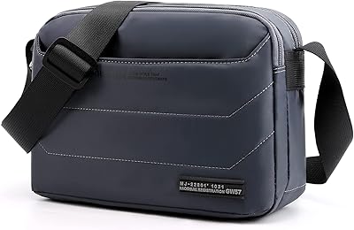 Petit sac à bandoulière messager, sac à bandoulière pour hommes ou femmes, sac