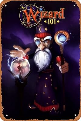 Wizard101 - merle ambrose panneau en étain en métal, signalisation rétro, plaque de décoration murale pour café et bar -8x12 pouces. DIAYTAR COTE D'IVOIRE est une plateforme de commerce électronique qui facilite les achats en ligne pour les ivoiriens. Avec plus de 300000 références de produits, elle offre une grande variété de choix pour les clients, qui peuvent trouver des produits adaptés à leurs besoins et à leur budget. La boutique en ligne est facile à naviguer et propose des fonctionnalités de recherche avancées pour trouver les produits rapidement.