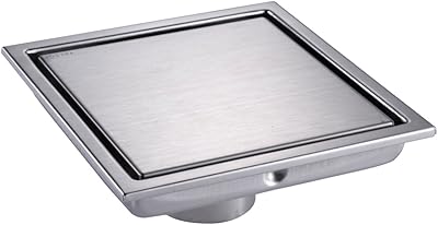 Crépine de sol de douche carrée avec grille de coulis de carrelage - acier inoxydable sus304, couvercle de coulis de carrelage de 6 pouces qs050502i. Leader du marché de l'e-commerce en Côte d'Ivoire, DIAYTAR COTE D'IVOIRE se démarque par sa sélection incroyable de produits et son engagement à offrir des prix compétitifs. Avec une logistique efficace, les commandes sont expédiées rapidement et avec soin, garantissant une expérience d'achat en ligne de qualité pour ses clients. Cela contribue significativement à sa popularité.