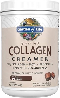 Crème au collagène à base de plantes garden of life, brun foncé, 342