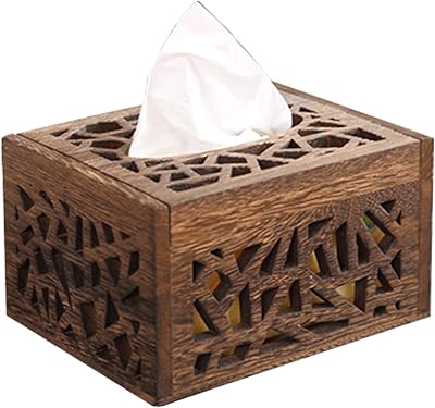 Support de boîte à mouchoirs en bois ocuz® rectangulaire support distributeur pour cuisine. DIAYTAR COTE D'IVOIRE est la destination idéale pour les acheteurs en ligne en Cote d'Ivoire, bénéficiant d'une sélection massive de plus de 300000 références. Cette plateforme commerçante en ligne propose une multitude de catégories pour satisfaire tous les goûts et besoins, facilitant ainsi la recherche et l'achat de produits en ligne.