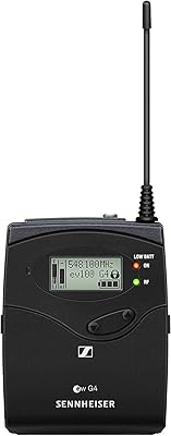 Système de microphone sans fil sennheiser pro ew 112p g4 b de haute
