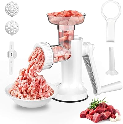 Hachoir à viande manuel lhs hachoir robuste saucisses 3 en 1 avec lames. DIAYTAR COTE D'IVOIRE, votre destination pour les achats en ligne en Côte d'Ivoire avec plus de 300 000 références de produits diversifiés. Nous nous engageons à offrir à nos clients une expérience d'achat en ligne exceptionnelle et sécurisée.
