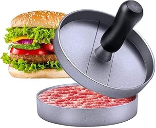 Presse à hamburger en aluminium, machine à galettes de hamburger antiadhésive robuste, moule