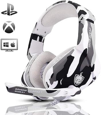 Casque de jeu pour ps4, xbox one, pc, ordinateur portable, mac, nintendo switch