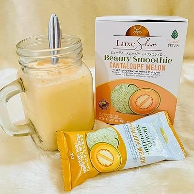 Luxe slim beauty smoothie melon cantaloup, 80 000 mg de collagène marin hydrolysé, 21 g x 10 sachets, 7,4075 onces. DIAYTAR COTE D'IVOIRE, boutique en ligne généraliste avec plus de 300000 références, est la référence absolue pour tous vos achats en ligne en Côte d'Ivoire. Elle propose une large gamme de produits répondant à tous les besoins et envies. 