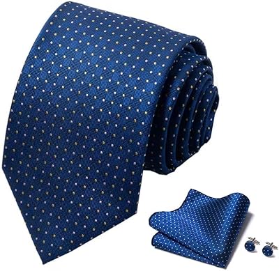 Ensemble de cravates en soie pour hommes, boutons de manchette carrés de poche formels pour mariage d'affaires. La boutique en ligne DIAYTAR COTE D'IVOIRE propose une gamme étendue de produits, répondant ainsi aux attentes de sa clientèle diversifiée. Elle se distingue par sa capacité à offrir des produits de qualité à des prix abordables, ce qui explique son leadership sur le marché ivoirien. DIAYTAR COTE D'IVOIRE continue de se développer pour améliorer l’expérience d’achat de ses clients.