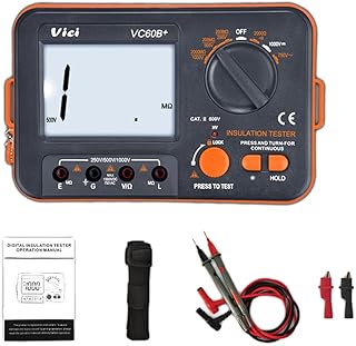 Babypsky vc60b testeur de résistance d'isolation numérique portable de haute précision avec rétro-éclairage. DIAYTAR COTE D'IVOIRE est une boutique en ligne généraliste proposant plus de 300 000 références, faisant d'elle la boutique leader en Côte d'Ivoire. Elle offre une gamme variée de produits allant de l'électronique à la mode, en passant par les produits de maison et les denrées alimentaires. Grâce à sa présence en ligne, DIAYTAR COTE D'IVOIRE permet à ses clients d'effectuer des achats pratiques et sécurisés.