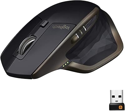 Souris sans fil logitech master mx compatible avec windows et mac - noir