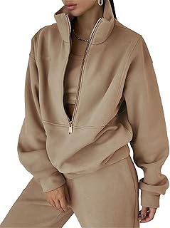 Ensemble de survêtement deux pièces en polaire cozyboy pour femme, sweat-shirt et pantalon