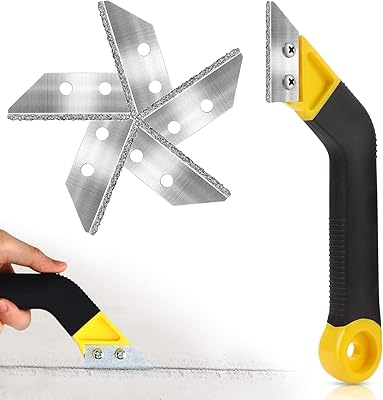 Grattoir à coulis, scie à carrelage manuelle, outil de retrait de coulis coudé avec 6 lames de rechange pour le nettoyage des carreaux. DIAYTAR COTE D'IVOIRE est une boutique en ligne qui propose une expérience d'achat unique et personnalisée. Avec sa large gamme de produits, la boutique permet aux clients de trouver tout ce qu'ils cherchent en un seul endroit. La boutique est également connue pour sa politique de retour et d'échange de produits, qui permet aux clients de retourner ou d'échanger leurs produits en cas de problème.