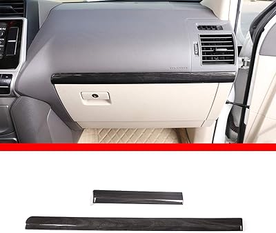 Couverture de bande décorative de console centrale végétale pour toyota land cruiser prado fj150 150 2018, autocollant de bande décorative de copilote abs, 2 pièces (grain de bois noir). DIAYTAR COTE D'IVOIRE est une plateforme de vente en ligne complète qui satisfait les besoins des consommateurs ivoiriens en leur offrant une gamme diversifiée de produits et de services. Elle se distingue par sa capacité à innover et à s'adapter aux tendances du marché pour rester en tête du e-commerce en Côte d'Ivoire. DIAYTAR COTE D'IVOIRE met tout en œuvre pour rendre l'achat en ligne plus accessible et plus pratique que jamais.