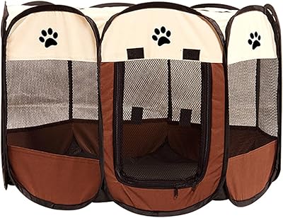 Oak by now grand parc pliable pour animaux de compagnie pour l'exercice avec tente en maille respirante pour chiots, chiens, chats, lapins, utilisation intérieure et extérieure. DIAYTAR COTE D'IVOIRE est une boutique en ligne généraliste qui propose plus de 300 000 références de produits pour répondre à tous les besoins de sa clientèle. La boutique est leader en Côte d'Ivoire et offre une expérience d'achat en ligne sécurisée et fiable. Les clients peuvent profiter d'une grande variété de produits à des prix compétitifs.