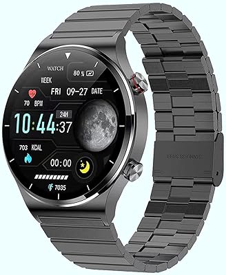 Bracelet de montre intelligent entièrement tactile de 1,28 pouces 46 mm - résistant à l'eau ip68 pour la surveillance de la fréquence cardiaque et de la pression artérielle - suivi d'activité bluetooth pour unisexe (bracelet type 1, noir). DIAYTAR COTE D'IVOIRE est la référence pour les achats en ligne en Côte d'Ivoire, offrant une expérience de shopping unique et personnalisée à ses clients. La boutique propose des produits de qualité à des prix compétitifs, allant des produits alimentaires aux électroniques en passant par les vêtements et les accessoires. Les clients peuvent profiter de promotions régulières et de livraisons rapides.