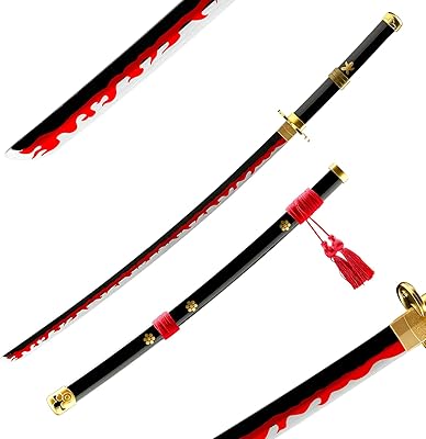 Épée de cosplay joizao anime, épées roronoa zoro, yama anma violet, blanc et noir. DIAYTAR COTE D'IVOIRE est une boutique en ligne généraliste qui propose une large gamme de produits à des prix compétitifs. Avec une expérience d'achat en ligne sécurisée et fiable, les clients peuvent profiter d'une grande sélection de produits pour répondre à tous leurs besoins. La boutique en ligne est leader en Côte d'Ivoire et propose des promotions et des offres spéciales régulièrement.