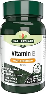 Capsules de vitamine e natures aid pour unisexe - taille 60 gélules