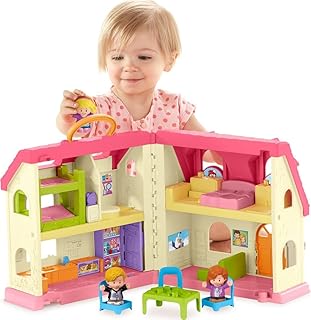 Ensemble de jouets musicaux fisher-price little people home avec figurines et accessoires
