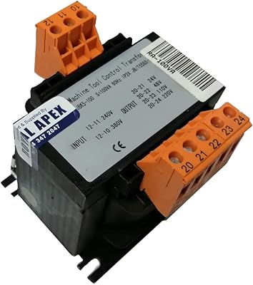 Transformateur de commande vertical basse fréquence monophasé royal apex (100 v)