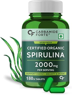 Carbamide forte comprimés de spiruline 100 % biologique 2000 mg par portion