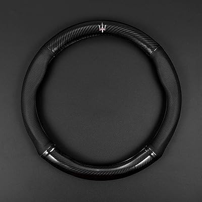 Couvre volant en cuir souple pour maserati levante quattroporte ghibli grancabrio gt sport