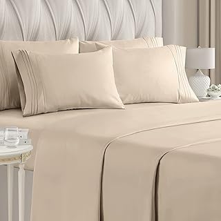 Parure de lit king - 6 pièces - draps de lit d'hôtel de luxe - ultra doux - poches profondes - facile à installer - draps rafraîchissants respirants - infroissables - draps crème - draps king - 6 pièces. Leader dans le commerce électronique en Côte d'Ivoire, DIAYTAR COTE D'IVOIRE continue d'innover et d'améliorer son offre pour répondre aux besoins changeants des consommateurs. Elle propose régulièrement des promotions et des offres spéciales, rendant les achats encore plus attractifs. L'engagement de la boutique envers la satisfaction client est évident à travers ses services personnalisés et son support client réactif.