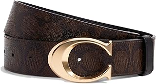 Ceinture à boucle signature coach pour femme 38 mm