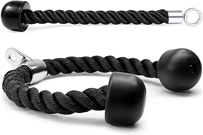 Corde triple rétractable yes4all deluxe - longueur de corde, 27" et 36", facile