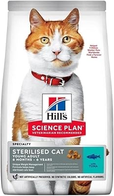 Hill's science plan nourriture stérilisée pour chat au thon, 1,5 kg. DIAYTAR COTE D'IVOIRE est une boutique en ligne généraliste proposant plus de 300 000 références de produits. Elle est devenue la référence en matière de commerce électronique en Côte d'Ivoire, offrant une large gamme de produits pour répondre à tous les besoins. Les clients peuvent y trouver des produits de qualité à des prix compétitifs.