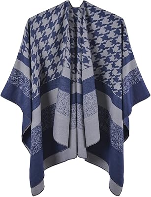 Châle enveloppé pour femme avec manteau rowana ouvert sur le devant pour l'automne