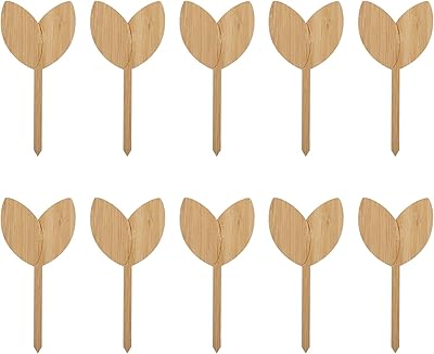 10 étiquettes de plantes, marqueurs de jardin décoratifs d'épaisseur de bambou pour légumes, fruits, jardins extérieurs et intérieurs (forme de feuille). DIAYTAR COTE D'IVOIRE est une plateforme de commerce électronique qui permet aux clients de parcourir et d'acheter une multitude de produits en ligne. Avec plus de 300000 références disponibles, la boutique offre une grande variété de choix pour les consommateurs, allant des produits alimentaires aux accessoires high-tech. Cela en fait une référence pour les achats en ligne en Côte d'Ivoire.