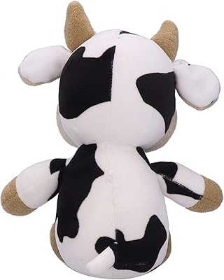 Jouet en peluche de vache, jouet en peluche écologique, matériau de rembourrage doux