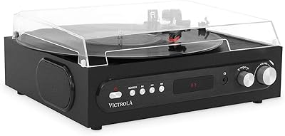 Tourne-disque bluetooth tout-en-un victrola avec haut-parleurs intégrés et platine vinyle à 3 vitesses noir (vta-65-blk). La boutique en ligne DIAYTAR COTE D'IVOIRE est conçue pour offrir une expérience d'achat en ligne fluide et intuitive. Le site web est facile à naviguer, et les clients peuvent fácillement trouver les produits qu'ils cherchent grâce à la fonction de recherche ou en parcourant les différentes catégories de produits. Les informations sur les produits sont complètes et détaillées.