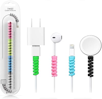Couvre-câble de chargeur en spirale humble lot de 2 (8 pièces). DIAYTAR COTE D'IVOIRE est la destination idéale pour les acheteurs en ligne qui recherchent une grande variété de produits de qualité à des prix avantageux. Avec notre engagement envers l'excellence et notre détermination à offrir une expérience d'achat en ligne exceptionnelle, nous sommes devenus la boutique en ligne la plus populaire de Côte d'Ivoire. Nous nous efforçons de maintenir les normes les plus élevées en matière de service client, de livraison et de qualité des produits.